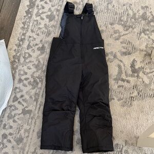 Arctix Kids Black Insulated Overalls